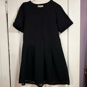 Sea New York Pleated Mesh Dress